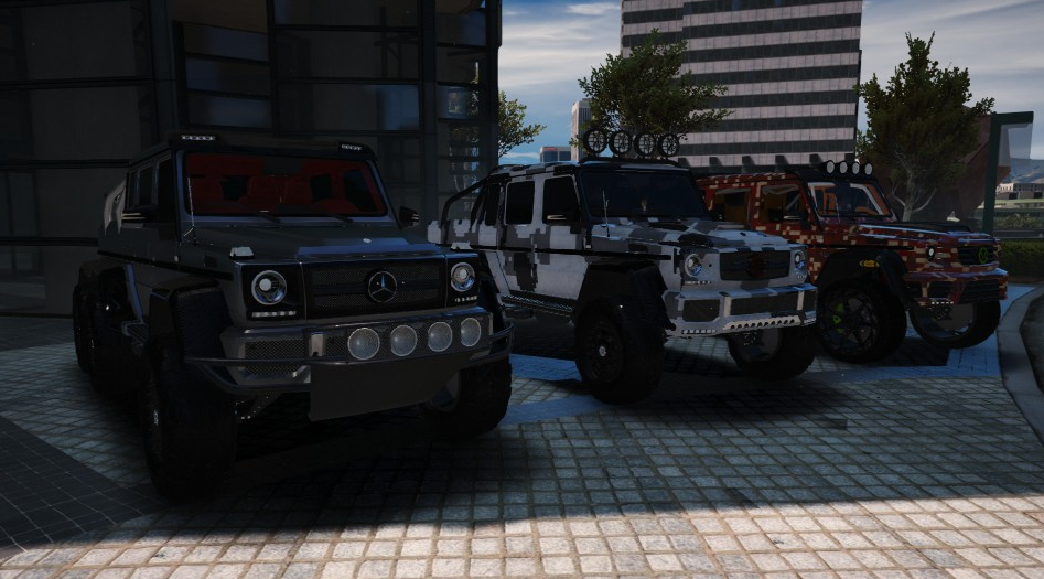 Mercedes-Benz G63 AMG 6x6